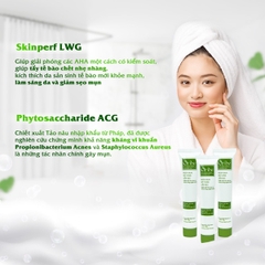 COMBO SỮA RỬA MẶT 100G VÀ KEM MỤN NGỪA MỤN TẨY TẾ BÀO CHẾT LÀM MỜ THÂM SẸO 25G - ORIBE