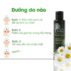 COMBO NƯỚC HOA HỒNG VÀ SỮA RỬA MẶT XÓA THÂM DƯỠNG ẨM TẨY TẾ BÀO CHẾT - ORIBE