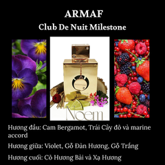 NƯỚC HOA ARMAF CLUB DE NUIT MILESTONE 105ML / CLUB VÀNG - NOEM