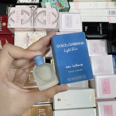 NƯỚC HOA MINI D&G LIGHT BLUE EAU INTENSE POUR HOMME 4,5ML - NOEM