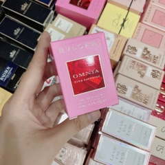 NƯỚC HOA MINI BVLGARI OMNIA PINK SAPPHIRE EDT 15ML DẠNG XỊT / OMNIA HỒNG - NOEM
