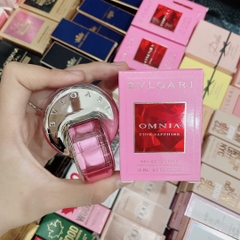NƯỚC HOA MINI BVLGARI OMNIA PINK SAPPHIRE EDT 15ML DẠNG XỊT / OMNIA HỒNG - NOEM