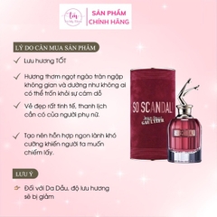 NƯỚC HOA NỮ SO SCANDAL RIBICOSMETICS 80ML - RIBICOSMETICS