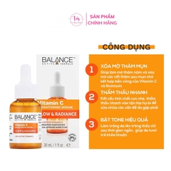 SERUM SÁNG DA, MỜ THÂM VITAMIN C BRIGHTENING 30ML - BALANCE ACTIVE FORMULA
