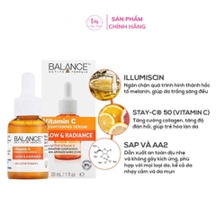 SERUM SÁNG DA, MỜ THÂM VITAMIN C BRIGHTENING 30ML - BALANCE ACTIVE FORMULA