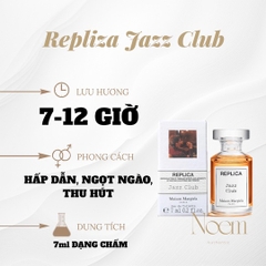 NƯỚC HOA MINI MAISON MARGIELA REPLICA JAZZ CLUB 7ML- NOEM
