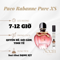 NƯỚC HOA CHIẾT 5ML - 10ML PACO RABANNE PURE XS EDP - NOEM