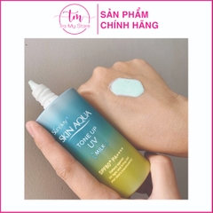 KEM CHỐNG NẮNG SKIN AQUA TONE UP UV ESSENCE 80G - SUNPLAY