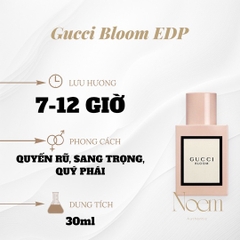 NƯỚC HOA GUCCI BLOOM EDP 30ML / BLOOM HỒNG - NOEM