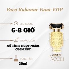 NƯỚC HOA PACO RABANNE FAME EDP 30ML - NOEM