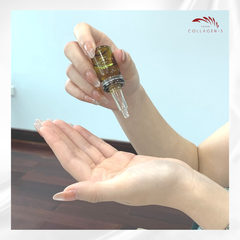 [HỘP] TINH CHẤT COLLAGEN-S GOLD SHINE CHỐNG LÃO HÓA, MỊN DA, CẤP ẨM - VIESKIN COLLAGEN - 3 LỌ/HỘP