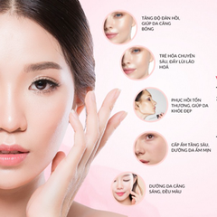 [HỘP] TINH CHẤT COLLAGEN-S GOLD SHINE CHỐNG LÃO HÓA, MỊN DA, CẤP ẨM - VIESKIN COLLAGEN - 3 LỌ/HỘP