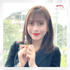 [HỘP] TINH CHẤT COLLAGEN-S GOLD SHINE CHỐNG LÃO HÓA, MỊN DA, CẤP ẨM - VIESKIN COLLAGEN - 3 LỌ/HỘP