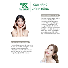 SERUM PHỤC HỒI DA HYALURONIC ACID 2% + B5 - THE ORDINARY