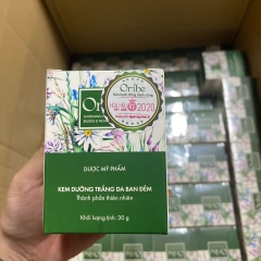 KEM DƯỠNG TRẮNG DA BAN ĐÊM ORIBE 30G