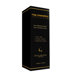 KEM DƯỠNG MAY ESSENTIALS RETINOL BODY GLOWING LOTION - MAY COSMETICS