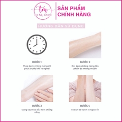 KEM CHỐNG NẮNG GIẢM DẦU, NÂNG TONE DA SÁNG HỒNG PINK SUN CREAM EX SPF50+/PA++++ - THE SAEM