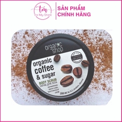 TẨY DA CHẾT BODY CAFE 250ML - ORGANIC