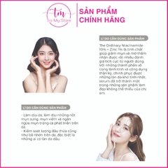 TINH CHẤT TRỊ MỤN, GIẢM THÂM NIACINAMIDE 10 + ZINC 1 - THE ORDINARY