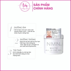 KEM DƯỠNG TRẮNG DA, CHỐNG LÃO HÓA WHITE ALL IN ONE GEL 245G - NMN