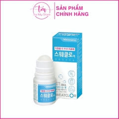 LĂN KHỬ MÙI ĐẶC TRỊ HÔI NÁCH SWEATCLOR 30ML - KWANGDONG
