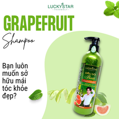 COMBO GỘI XẢ BƯỞI CAO CẤP 850ML - LUCKY STAR