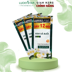 KEM XẢ BƯỞI SIÊU MƯỢT DÂY 12 GÓI - LUCKY STAR