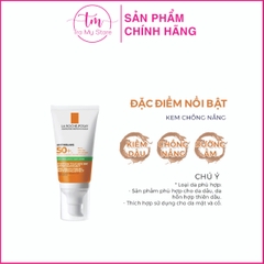 KEM CHỐNG NẮNG DÀNH CHO DA DẦU 50ML - LA ROCHE-POSAY