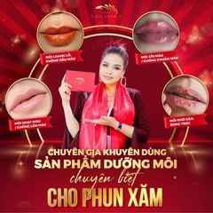 TINH CHẤT VIESKIN COLLAGEN -S LUXURY DƯỠNG KÍCH MÀU MÔI SAU PHUN XĂM VÀ TRẺ HÓA CĂNG BÓNG, PHỤC HỒI DA CHUYÊN SÂU