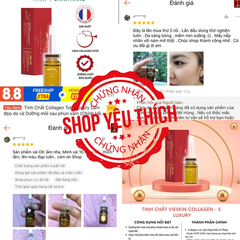 TINH CHẤT VIESKIN COLLAGEN -S LUXURY DƯỠNG KÍCH MÀU MÔI SAU PHUN XĂM VÀ TRẺ HÓA CĂNG BÓNG, PHỤC HỒI DA CHUYÊN SÂU