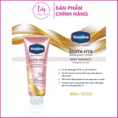 DƯỠNG THỂ TRẮNG DA 10X GLUTA-HYA 330ML - VASELINE