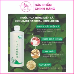 NƯỚC HOA HỒNG DIẾP CÁ CHINOSHIO DOKUDAMI NATURAL SKIN LOTION 500ML - CHINOSHIO DOKUDAMI