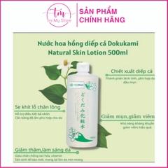 NƯỚC HOA HỒNG DIẾP CÁ CHINOSHIO DOKUDAMI NATURAL SKIN LOTION 500ML - CHINOSHIO DOKUDAMI