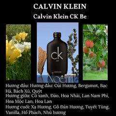 NƯỚC HOA CHIẾT CALVIN KLEIN CK BE - NOEM