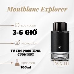 NƯỚC HOA MONTBANC EXPLORER EDP 100ML - NOEM