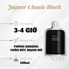 NƯỚC HOA JAGUAR CLASSIC BLACK EDT 100ML - NOEM