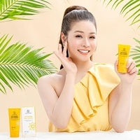 KEM CHỐNG NẮNG VÀNG DƯỠNG DA MẶT WHITENING 50ML LAURA SUNSHINE