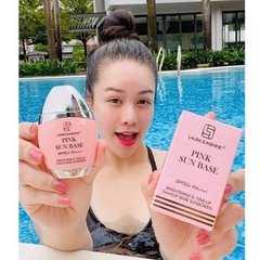KEM CHỐNG NẮNG HỒNG NÂNG TONE PINK SUN BASE 50ML LAURA SUNSHINE