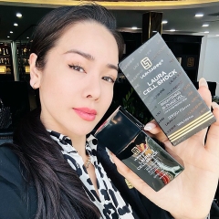 KEM CHỐNG NẮNG TẾ BÁO GỐC CELL SHOCK BRIGHTENING BI-PHASE VEIL SPF50+ PA++++ 50ML LAURA SUNSHINE