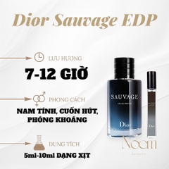 NƯỚC HOA CHIẾT DIOR SAUVAGE EDP - NOEM