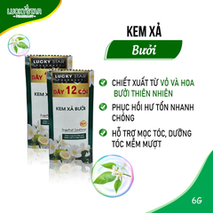 KEM XẢ BƯỞI SIÊU MƯỢT DÂY 12 GÓI - LUCKY STAR