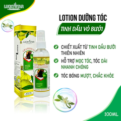 LOTION DƯỠNG TÓC TINH DẦU BƯỞI 100ML - LUCKY STAR