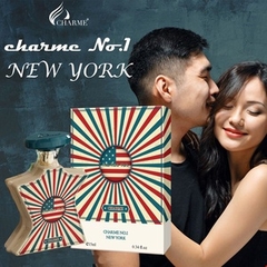 NƯỚC HOA UNISEX CHARME N0.1 NEWYORK 15ML HƯƠNG GỖ TRẦM ẤM, CÁ TINH_NƯỚC HOA CHÍNH HÃNG
