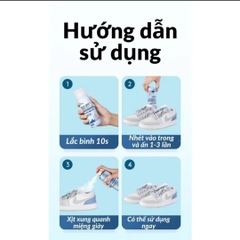 CHAI XỊT KHỬ MÙI GIÀY DÉP DIỆT KHUẨN CÔNG NGHỆ NANO BẠC CTB76 – BECHIP