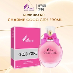 NƯỚC HOA NỮ CHARME GOOD GIRL 100ML LƯU HƯƠNG LÂU PHONG CÁCH NGỌT NGÀO, TRẺ TRUNG, QUYẾN RŨ NƯỚC HOA CHÍNH HÃNG