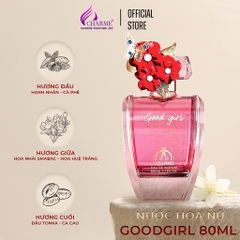 NƯỚC HOA NỮ CAO CẤP GOOD CHARME GOOD GIRL 80ML LƯU HƯƠNG LÂU PHONG CÁCH NHẸ NHÀNG, NGỌT NGÀO, LÔI CUỐN CHÍNH HÃNG
