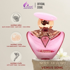 NƯỚC HOA NỮ CAO CẤP GOOD CHARME VENUS 50ML LƯU HƯƠNG LÂU PHONG CÁCH QUÝ TỘC, SANG TRỌNG, HIỆN ĐẠI CHÍNH HÃNG