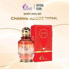 NƯỚC HOA NỮ CHARME ADORE 100ML LƯU HƯƠNG LÂU PHONG CÁCH TỰ TIN, GỢI CẢM, NỮ TÍNH CHÍNH HÃNG