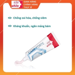 KEM ĐÁNH RĂNG NGỪA VIÊM NƯỚU, NGĂN MẢNG BÁM CARE FORTE TUÝP 75ML - EDELWHITE