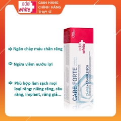 KEM ĐÁNH RĂNG NGỪA VIÊM NƯỚU, NGĂN MẢNG BÁM CARE FORTE TUÝP 75ML - EDELWHITE